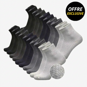 Chaussettes en fibre de bambou (lot de 6)